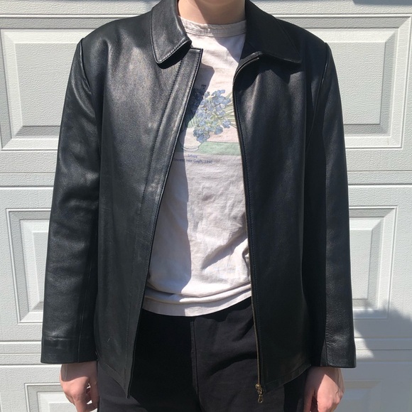 Real genuine pop’s leather jacket - Picture 2 of 7